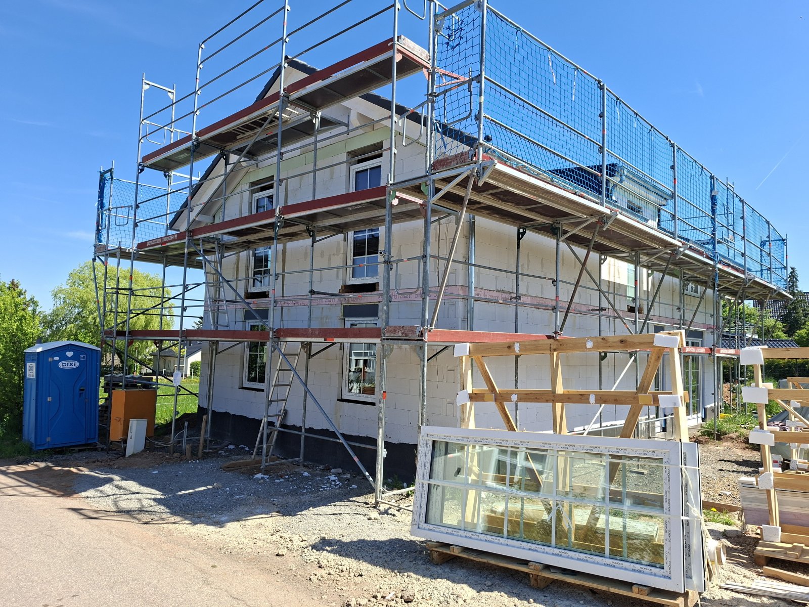 Baufortschritt Fenster