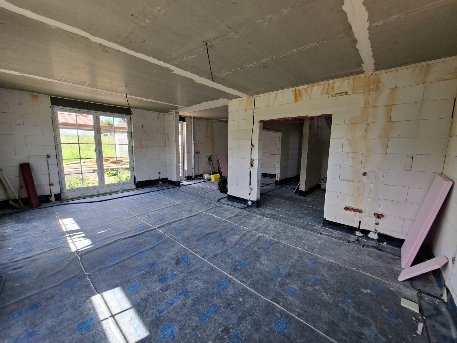 Baufortschritt Innenausbau