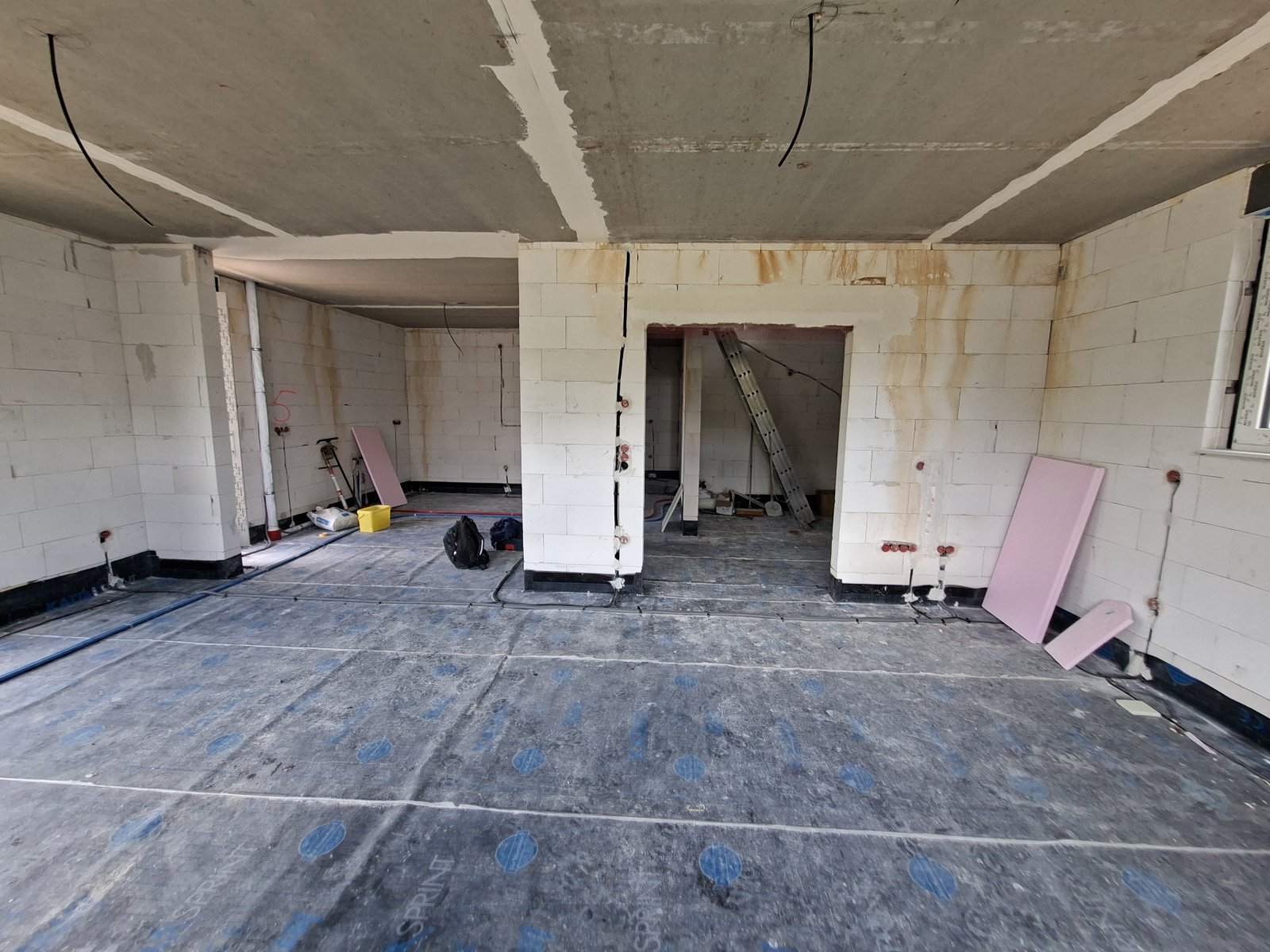 Baufortschritt Innenausbau